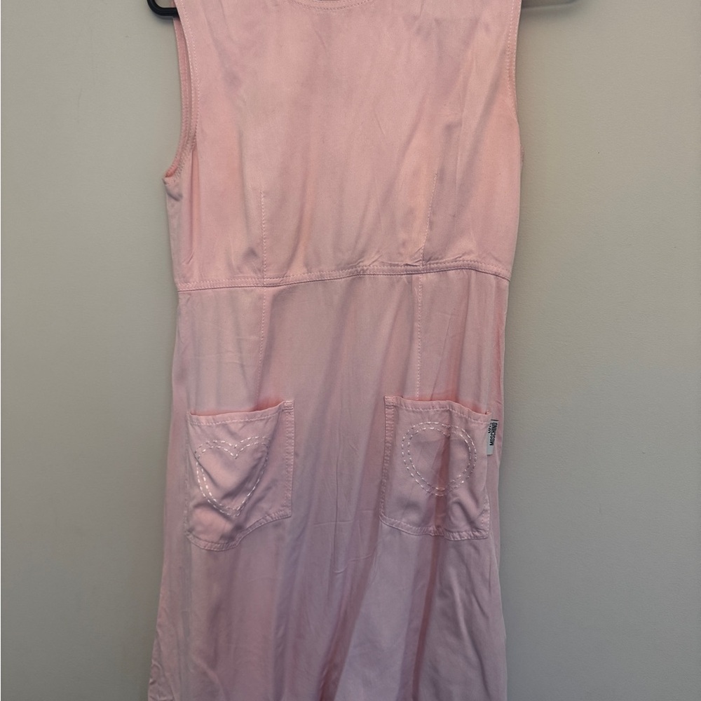 Love Moschino baby pink dress